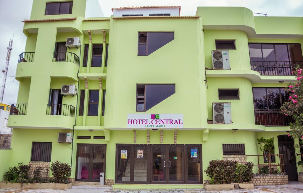 Hotel Central Sal Santa Maria Bagian luar foto
