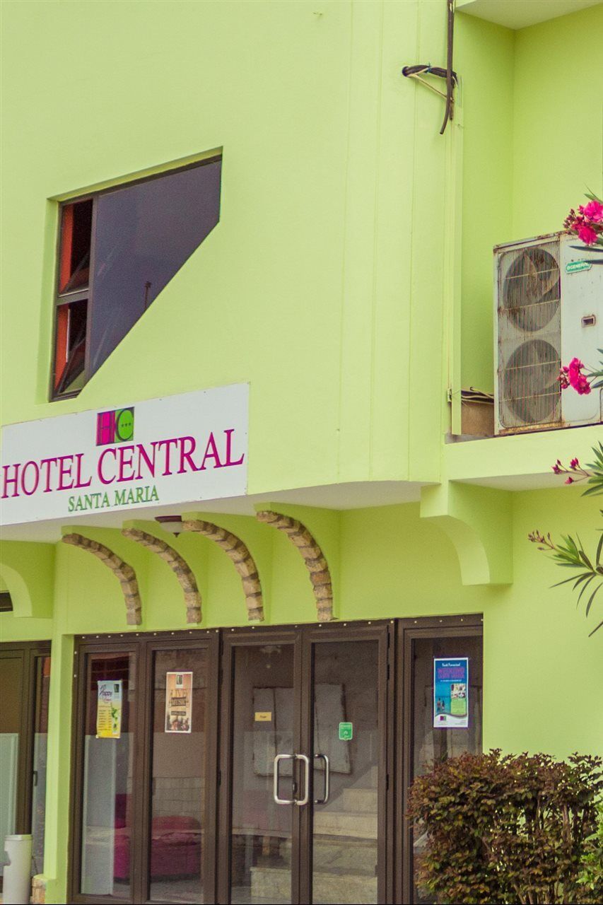 Hotel Central Sal Santa Maria Bagian luar foto